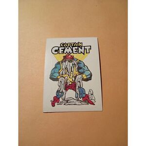 1983 General Mills Zero Heroes Trading Card Sticker Card Vintage #23